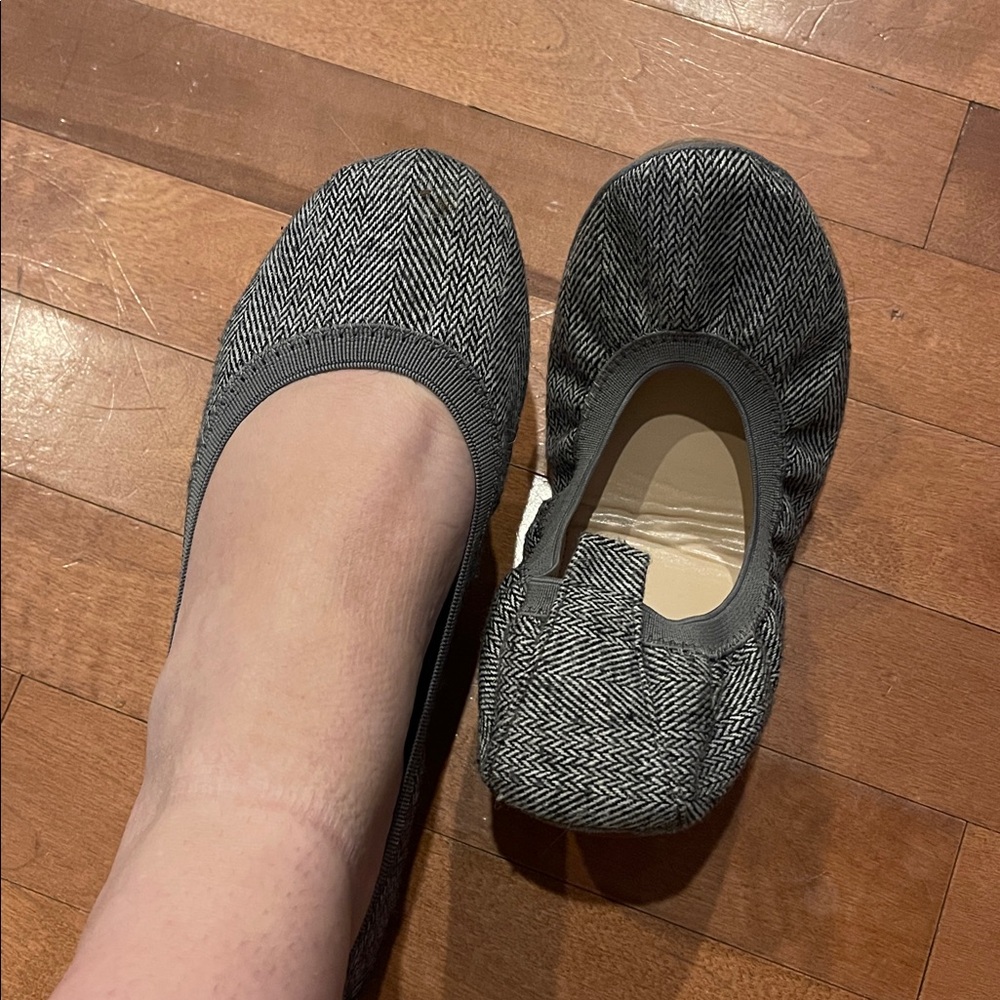 Gray Women's Flats